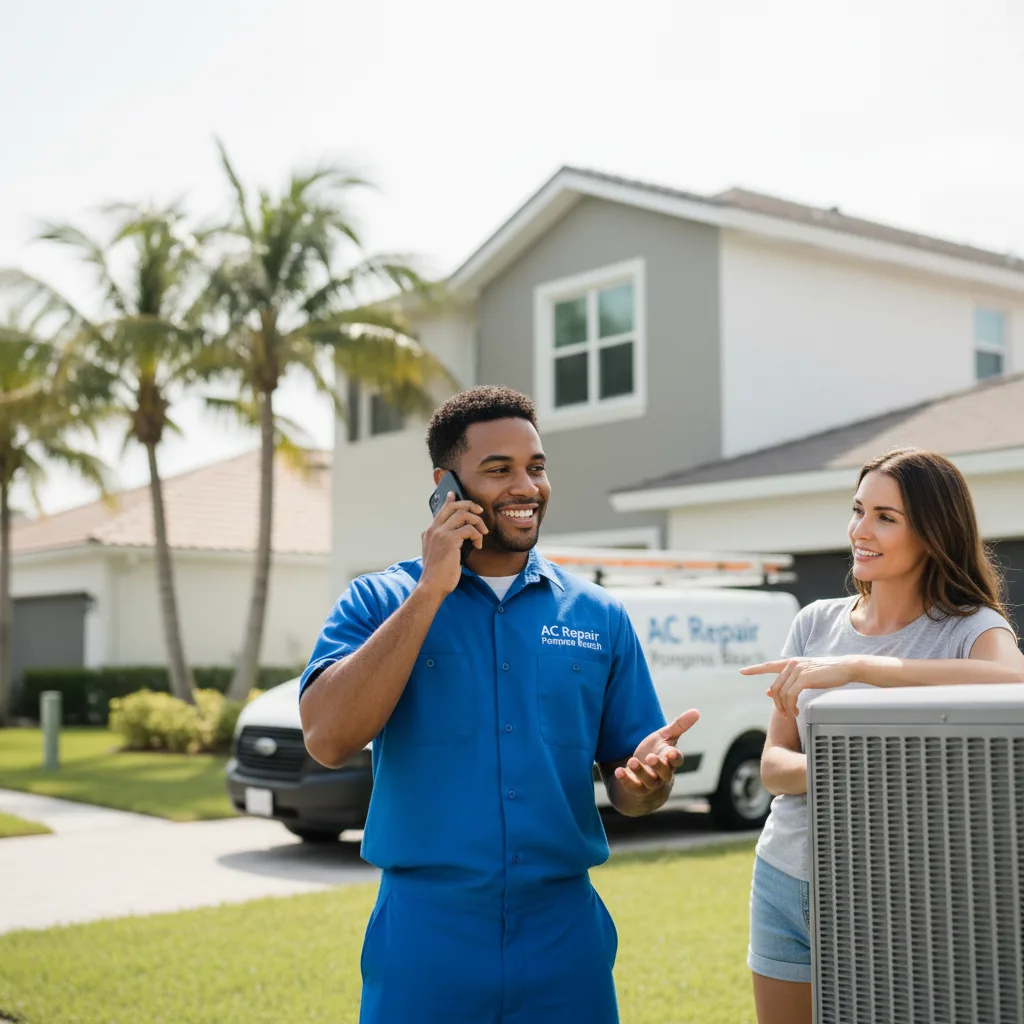 AC Repair Pompano Beach customer support in Holualoa